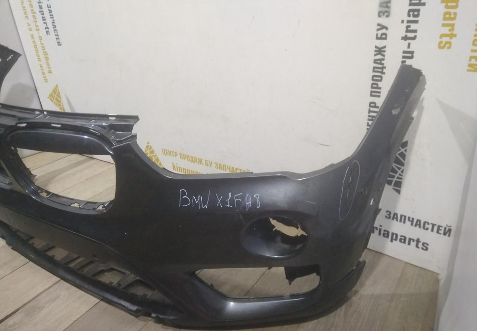Бампер передний бу BMW X1 F48 OEM 51117354815