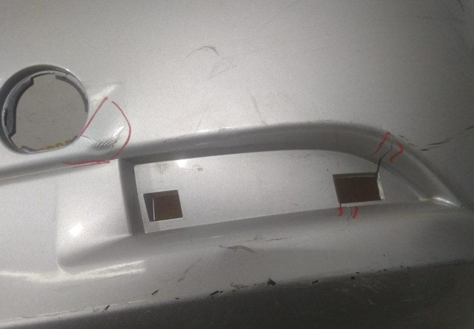 Бампер задний Renault Logan 2 OEM 850220639R