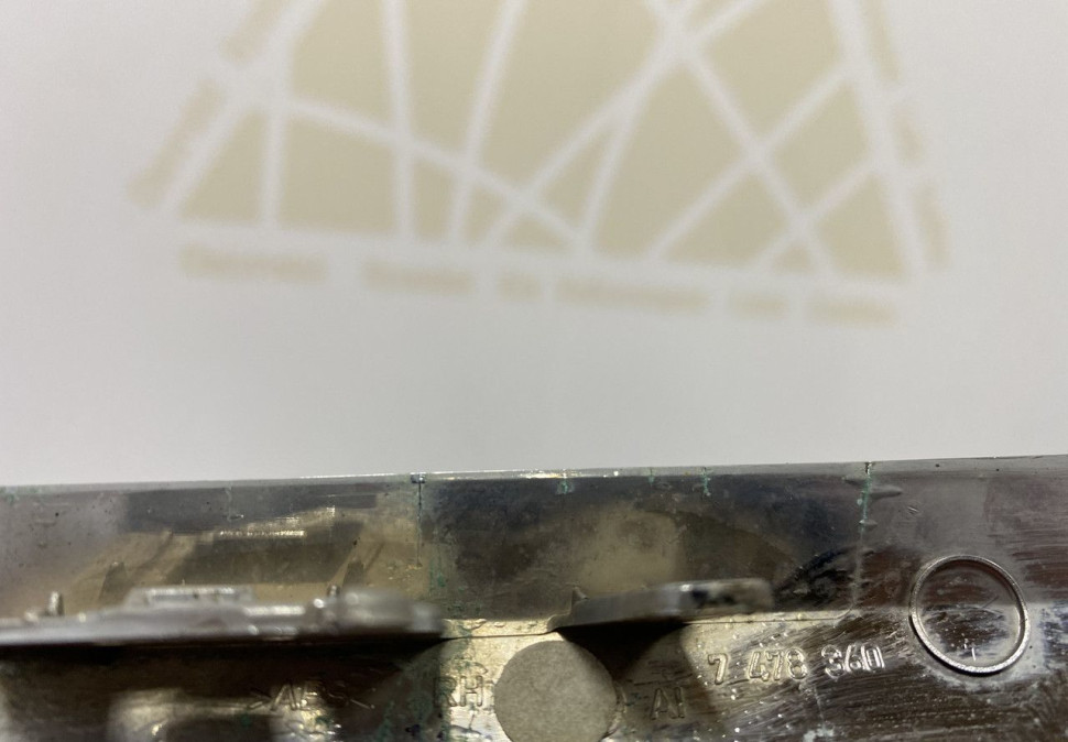 Молдинг заднего бампера правый BMW 7 G11 рестайлинг OEM 51127478360