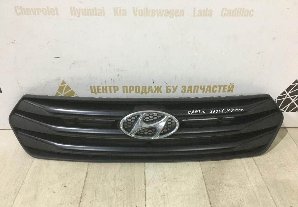 Решетка радиатора Hyundai Creta 2016 oem 86351M0000