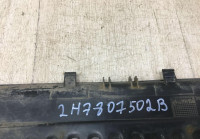 Накладка заднего бампера Volkswagen Amarok 2010-2020 oem 2H7807502B