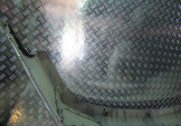 Бампер задний Hyundai Solaris 2 oem 86611h5000  (мал.трещина)