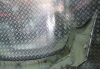 Бампер задний Hyundai Solaris 2 oem 86611h5000  (мал.трещина)