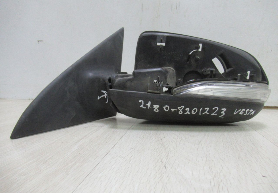 Зеркало левое электр Lada Vesta 15- oem 8450030231 (слом пов. мех)(без крыш и зеркал элеме)(скл-3)