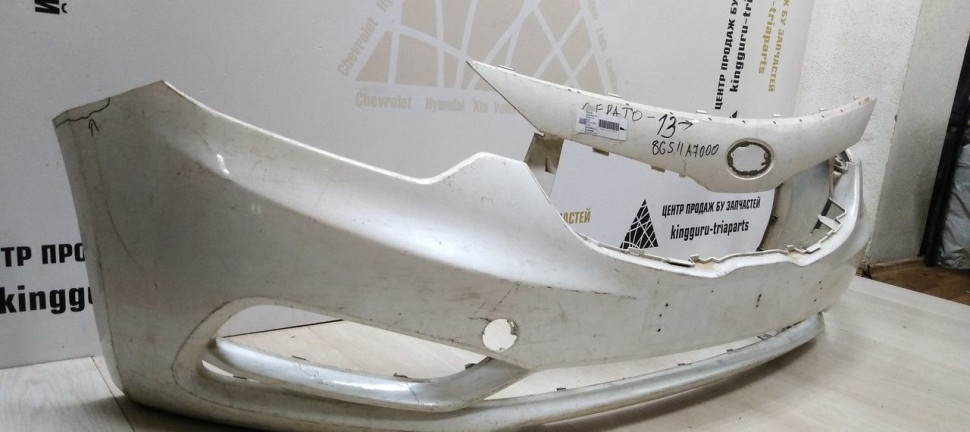 Бампер передний Kia Cerato 3 13-17 до рест Oem 86511A7000