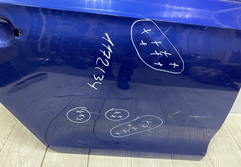 Дверь задняя правая Skoda Rapid 2013 OEM 5JA833052B Дверь задняя правая Skoda Rapid 2013 OEM 5JA833052B