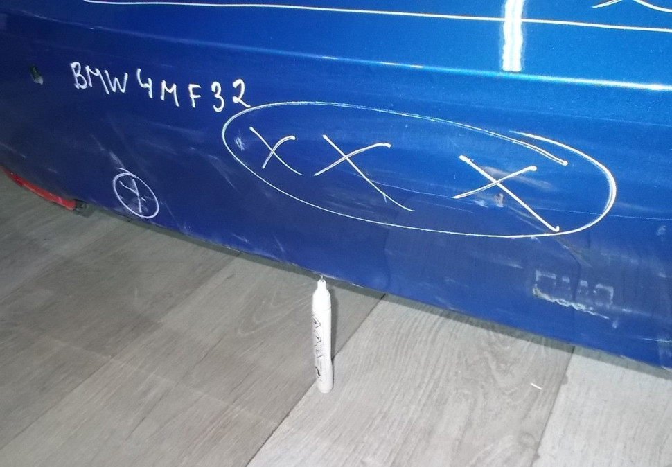 Бампер задний бу BMW 4 F32 M-Pack OEM 51128054566