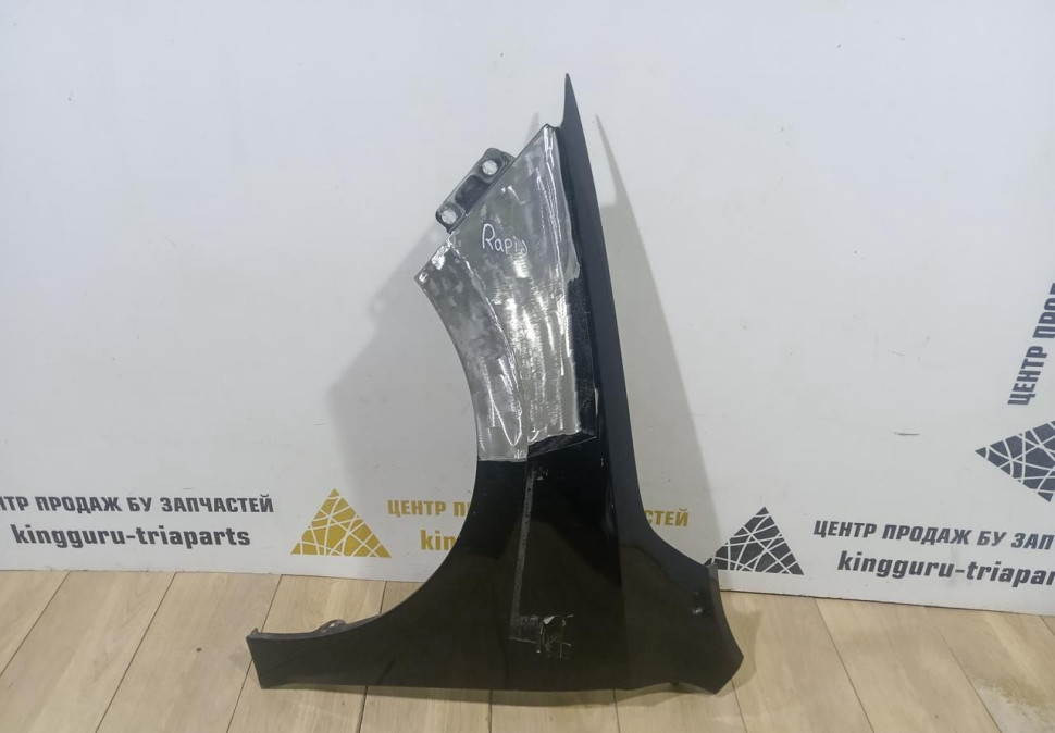 Крыло переднее левое бу Skoda Rapid рестайлинг OEM 5J5821021C