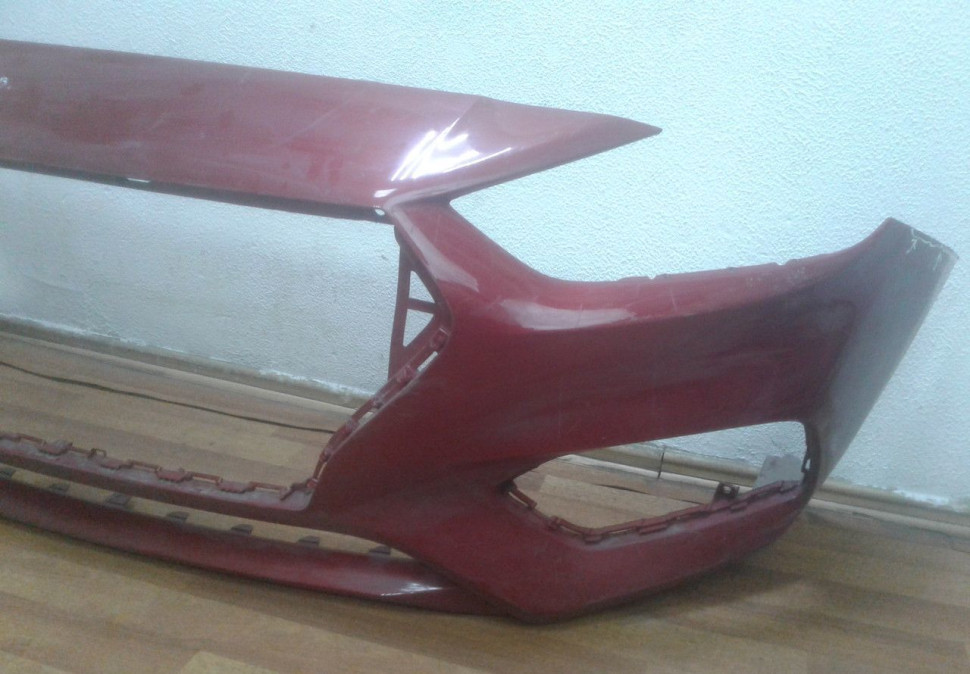 Бампер передний Hyundai Solaris 2 oem 86511h5000 (трещины) (скл-3) Бампер передний Hyundai Solaris 2 oem 86511h5000 (трещины) (скл-3)