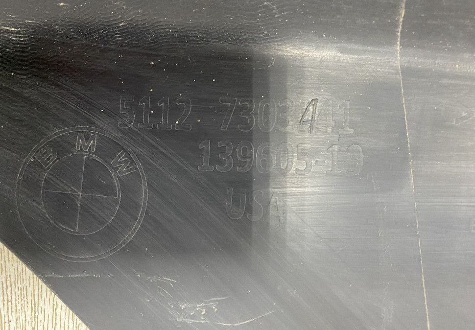 Спойлер заднего бампера BMW X5 F15 OEM 51127303441 Спойлер заднего бампера BMW X5 F15 OEM 51127303441