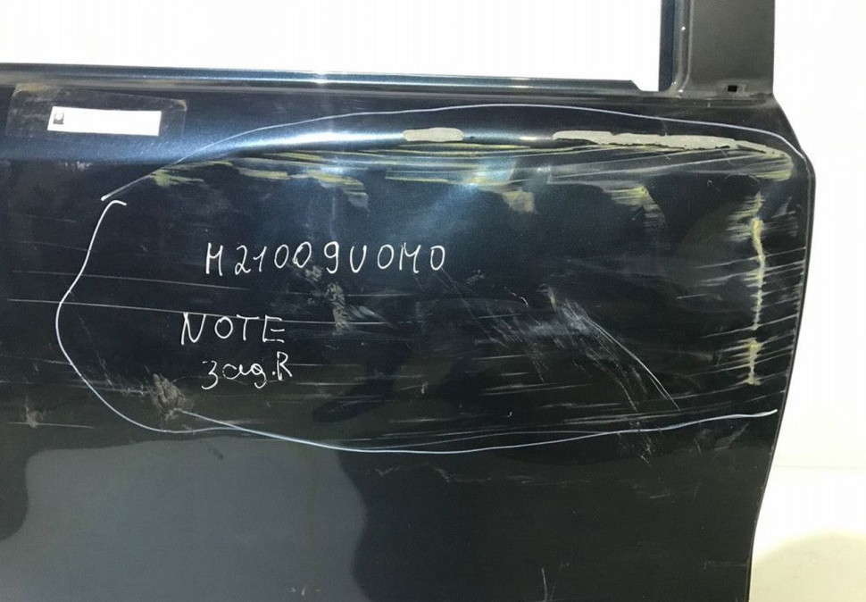 Дверь задняя правая бу Nissan Note (скл-3) OEM H21009U0M0