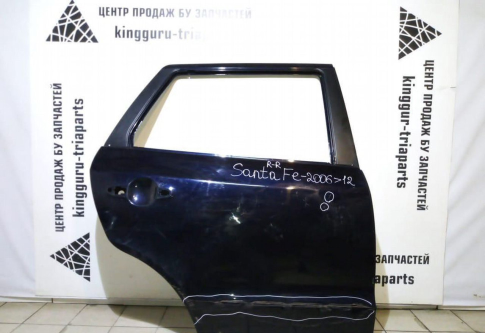 Дверь задняя правая Hyundai Santa Fe 2 рест 09-12 oem 770042B020