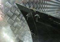 Бампер задний Chevrolet Cruze х/б oem 95494198 (сломаны боковые крепления)(скл-3)