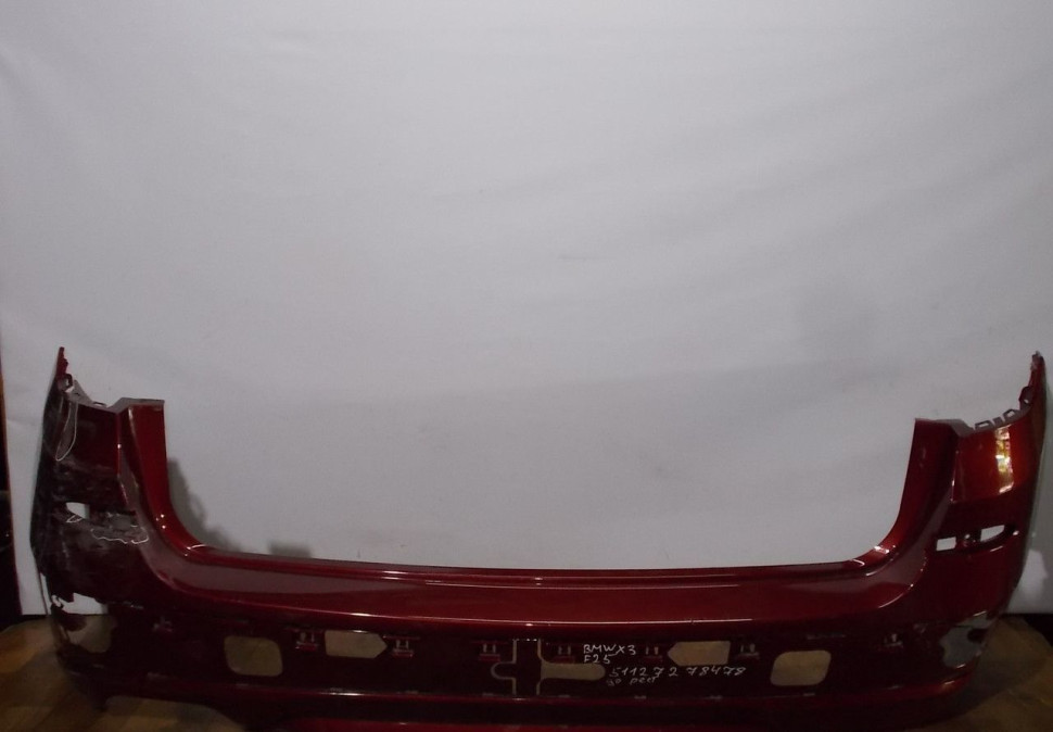 Бампер задний бу BMW X3 F25 до рестайлинг OEM 51127278478