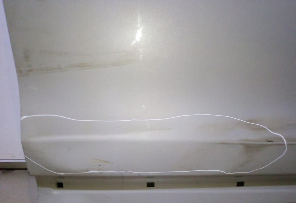 Дверь передняя правая Hyundai Santa Fe 3 12-18 oem 760042W000 (скл-3)