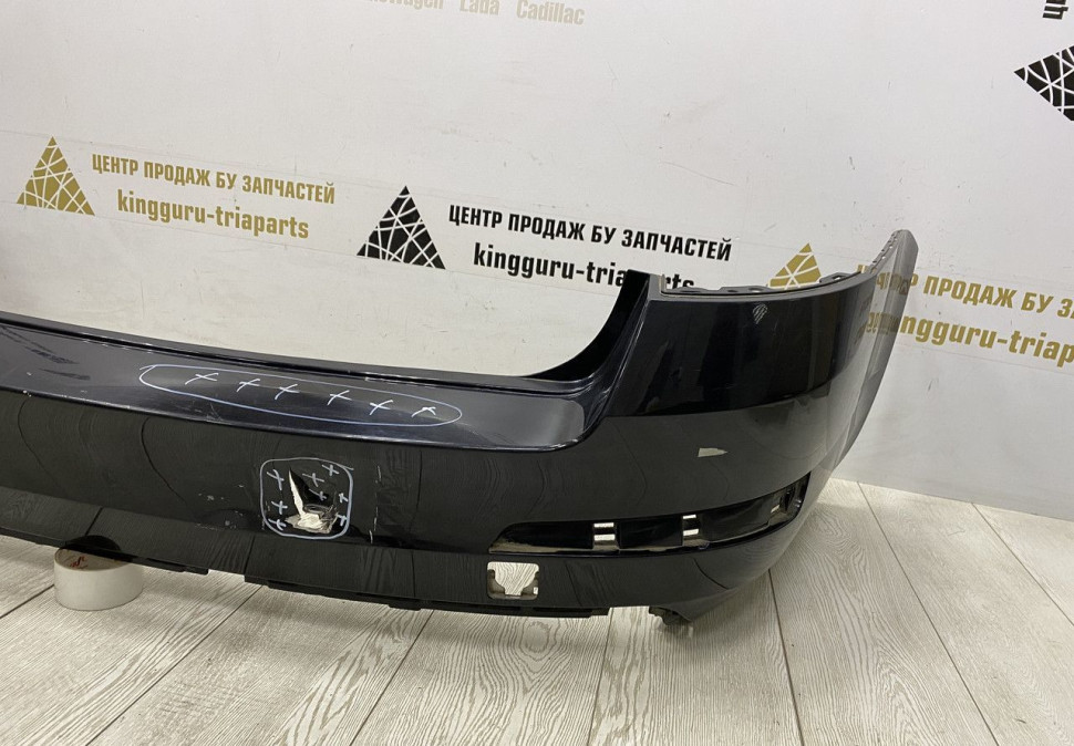 Бампер задний Skoda Octavia A7 рестайлинг 2017 OEM 5EU807421B
