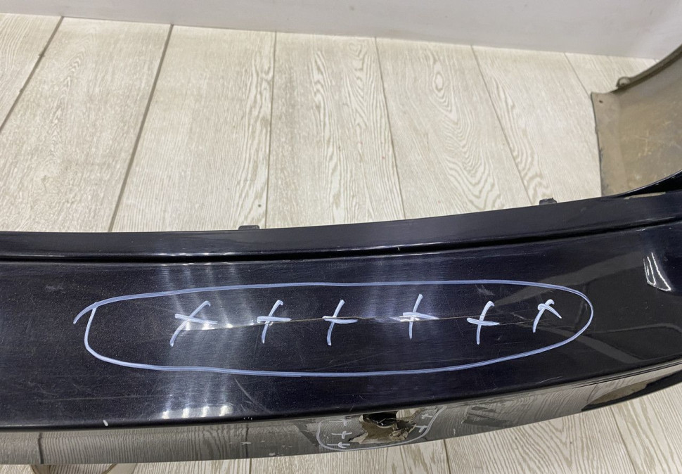 Бампер задний Skoda Octavia A7 рестайлинг 2017 OEM 5EU807421B