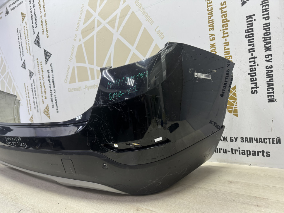 Бампер задний бу BMW X1 E84 рестайлинг OEM 51127303801 Бампер задний бу BMW X1 E84 рестайлинг OEM 51127303801