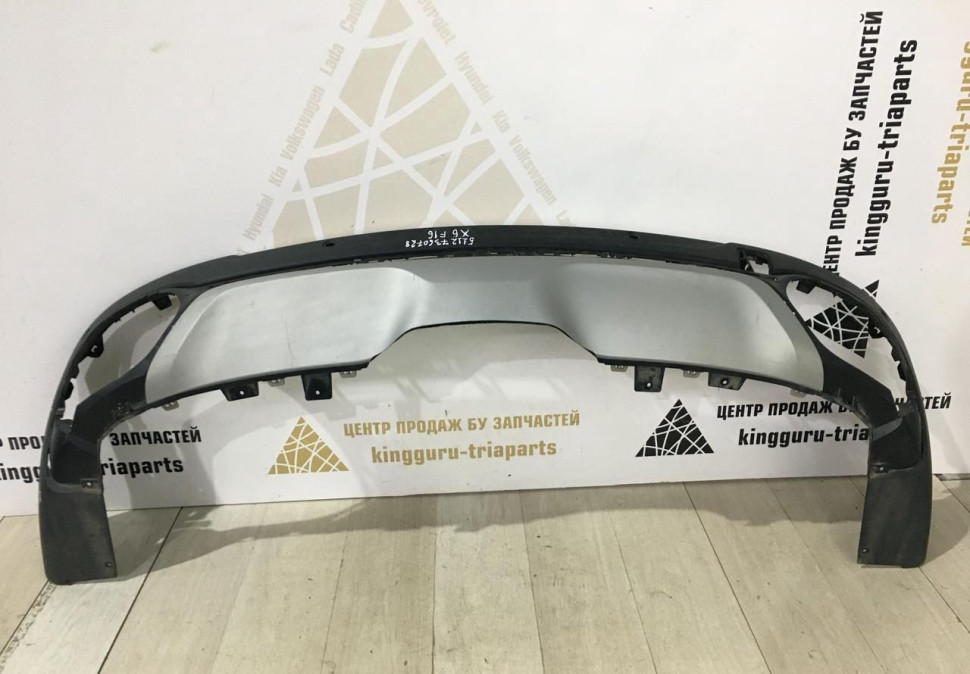 Спойлер заднего бампера BMW X6 F16 OEM 51127360728