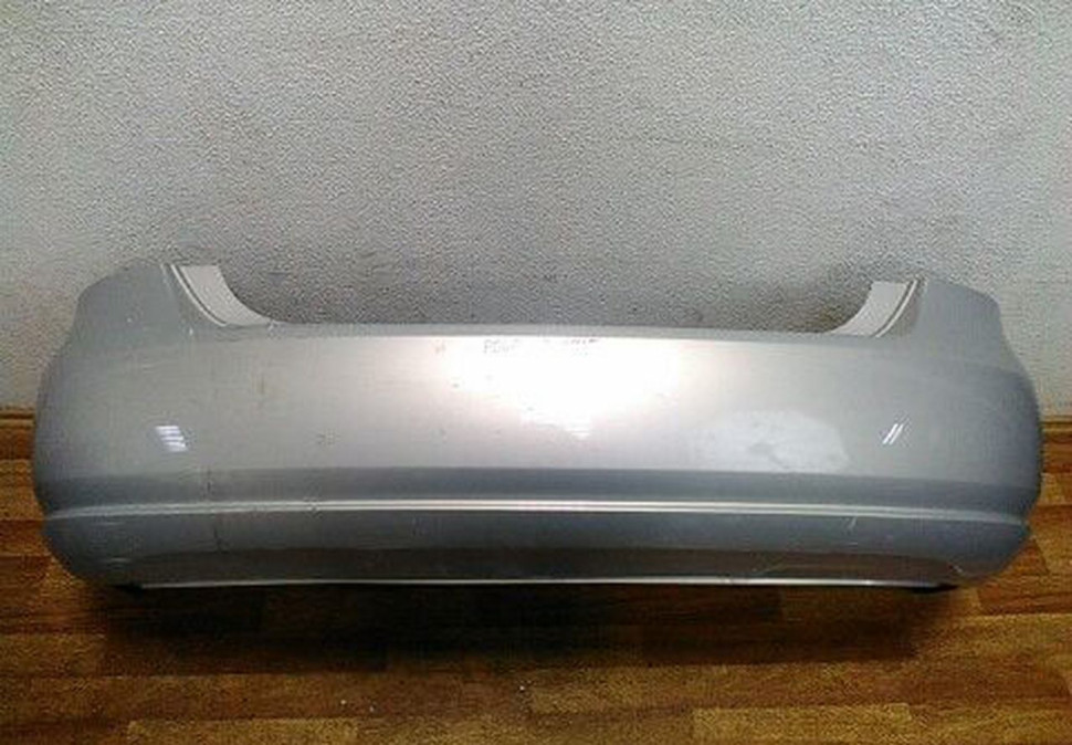 Бампер задний Volkswagen Polo седан дорестайл запаян oem 6ru807421 (скл-3)