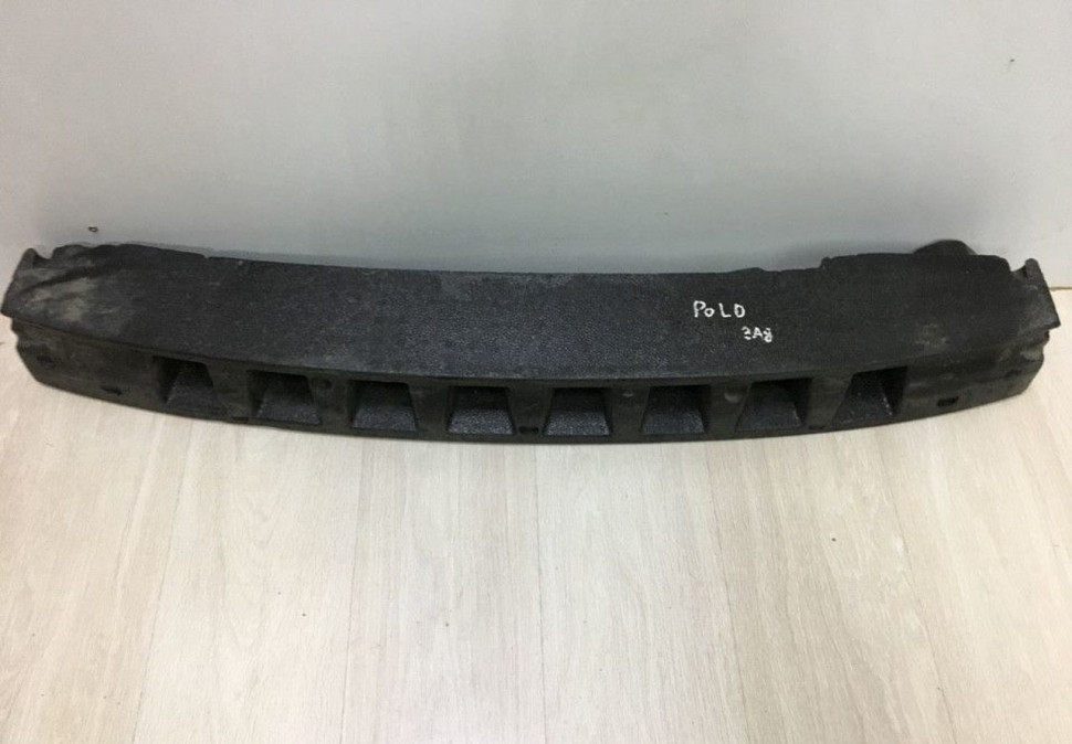 Абсорбер заднего бампера Volkswagen Polo седан oem 6RU807251A (трещины )