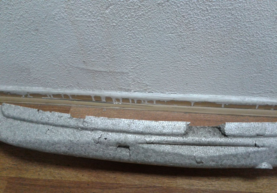 Абсорбер переднего бампера Ravon R2 (трещ. слом. часть.) oem 96886589