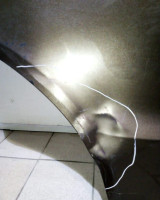 Дверь задняя правая Hyundai Santa Fe 2 рест 09-12 oem 770042B020 (скл3)