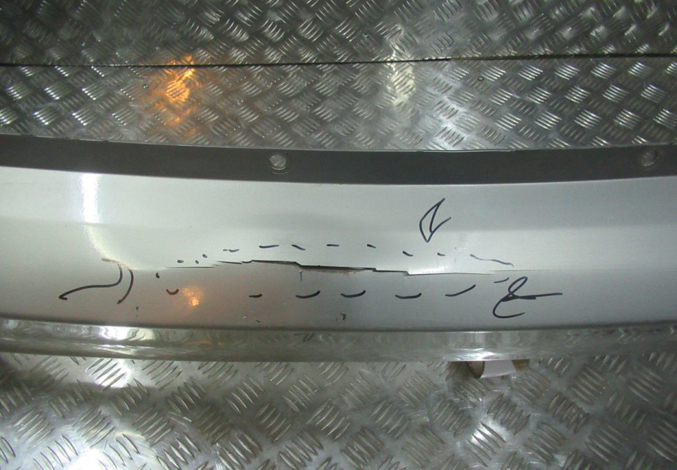 Бампер задний Lada Kalina 2 13- универсал oem 2194280401501 (трещина) (скл-3)