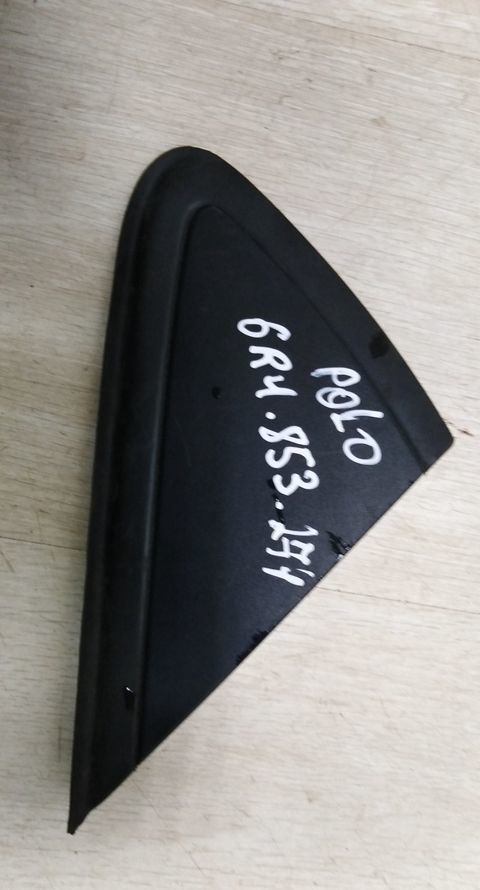 Накладка зеркала правая Volkswagen Polo 5 09-20 oem 6RU853274
