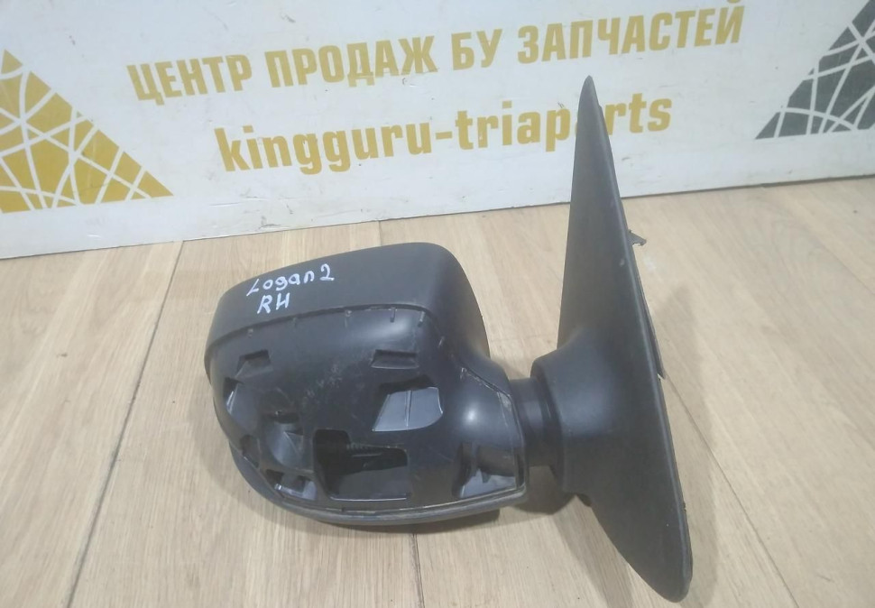 Корпус зеркала правый 9 пин бу Renault Logan 2 OEM 963016591R