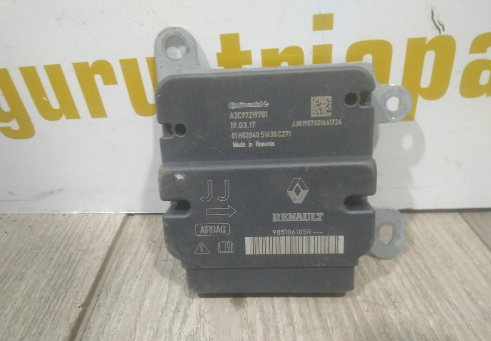 Блок управления подушками безопасности бу Renault Kaptur OEM 985106185R