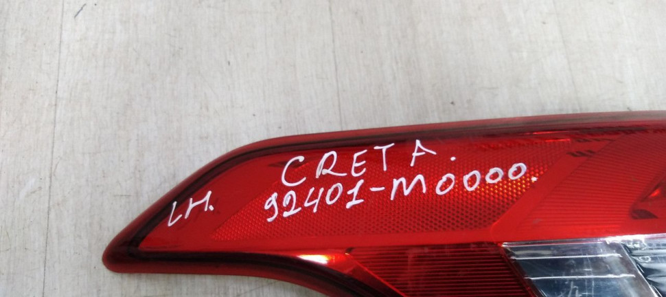 Фонарь внешний левый Hyundai Creta (15>) Oem 92401M0000 Фонарь внешний левый Hyundai Creta (15>) Oem 92401M0000