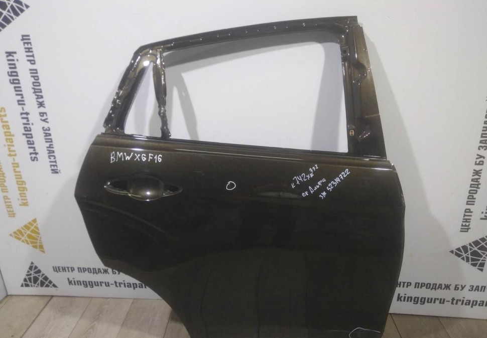 Дверь задняя правая бу BMW X6 F16 OEM 41517386744