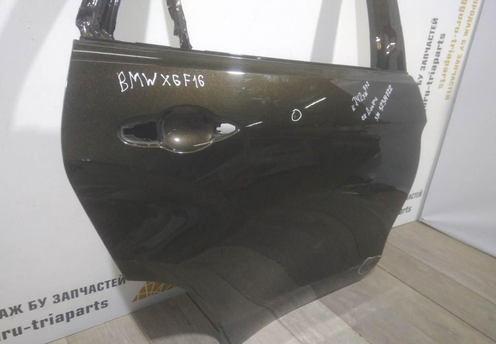 Дверь задняя правая бу BMW X6 F16 OEM 41517386744