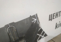 Защита переднего бампера бу Skoda Octavia A7 рестайлинг OEM 5E0807611D