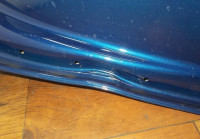 Дверь задняя правая бу Skoda Rapid OEM 5JA833052B