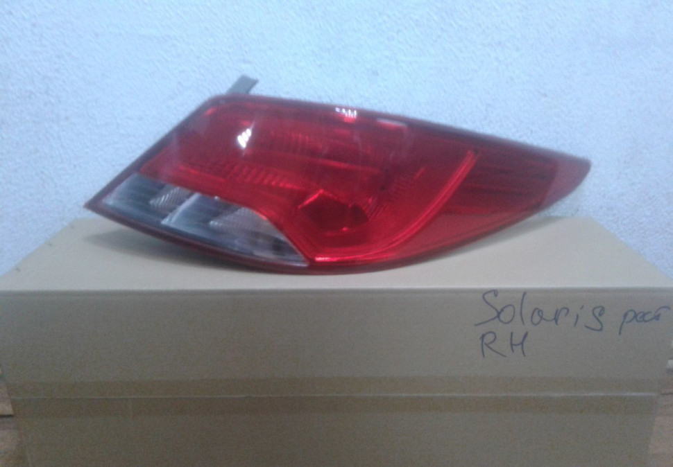 Фонарь задний правый Hyundai Solaris рест (11-17)(не оригинал,новый)