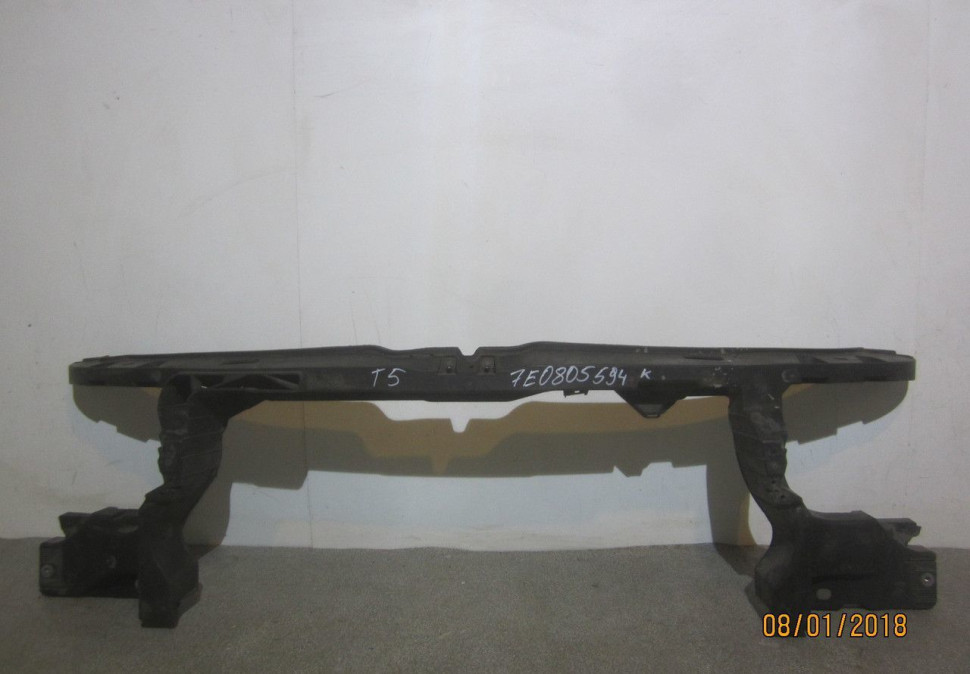 Панель передняя Volkswagen Transporter T5 (10-15) рестайл (трещ) oem 7e0805594 (скл-3)