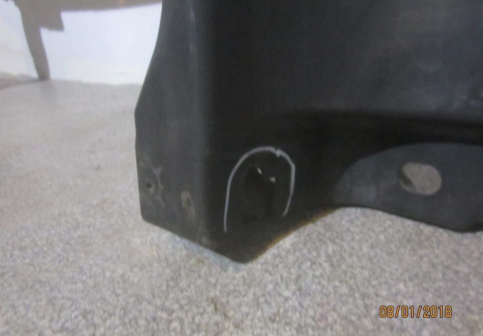 Панель передняя Volkswagen Transporter T5 (10-15) рестайл (трещ) oem 7e0805594 (скл-3)