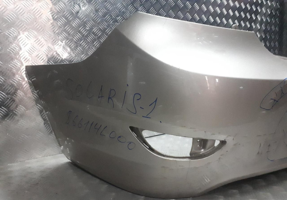 Бампер задний Hyundai Solaris 1 дорест oem  866114L000