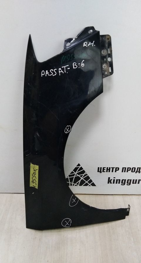 Крыло переднее правое Volkswagen Passat B6 oem 3C0821022