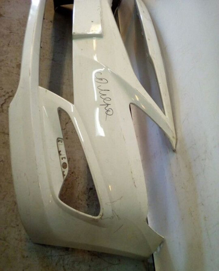 Бампер передний Hyundai Solaris рест Oem 865114L500 (слом пол крепежа / мал трещ) (Скл-3) Бампер передний Hyundai Solaris рест Oem 865114L500 (слом пол крепежа / мал трещ) (Скл-3)