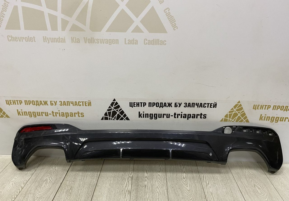 Накладка спойлер заднего бампера BMW 5 G30 M-Pack рестайлинг OEM 51128098694