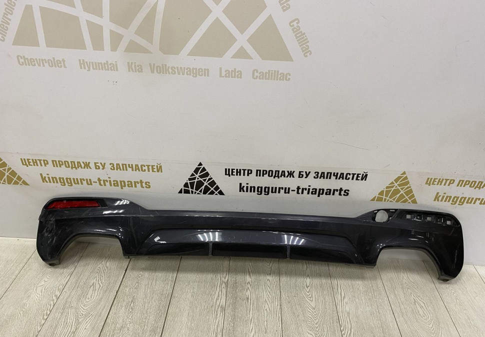 Накладка спойлер заднего бампера BMW 5 G30 M-Pack рестайлинг OEM 51128098694