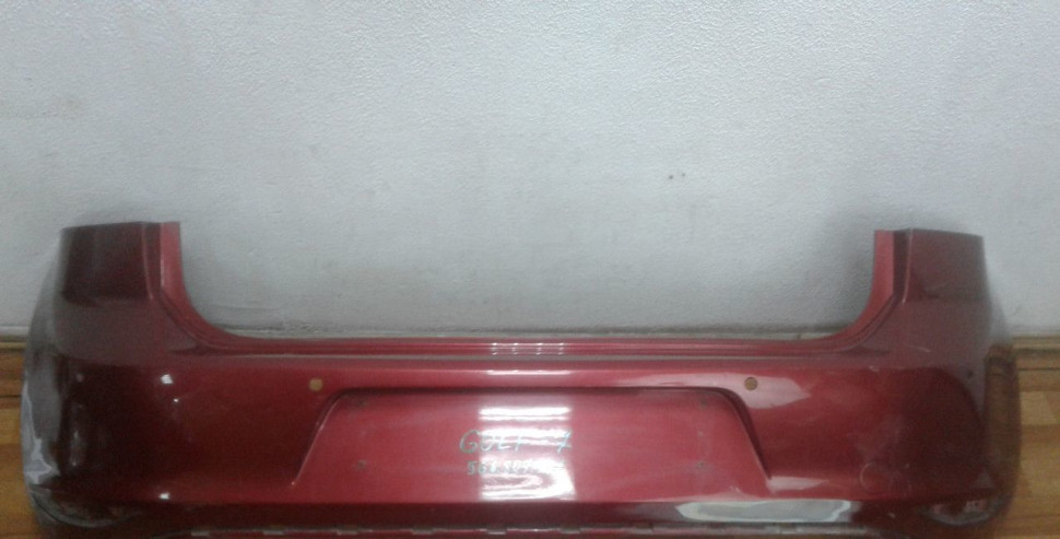 Бампер задний Volkswagen Golf 7 oem 5g6807421