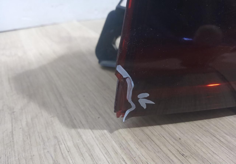 Фонарь диодный внешний правый бу BMW 5 G30 OEM 63217376464