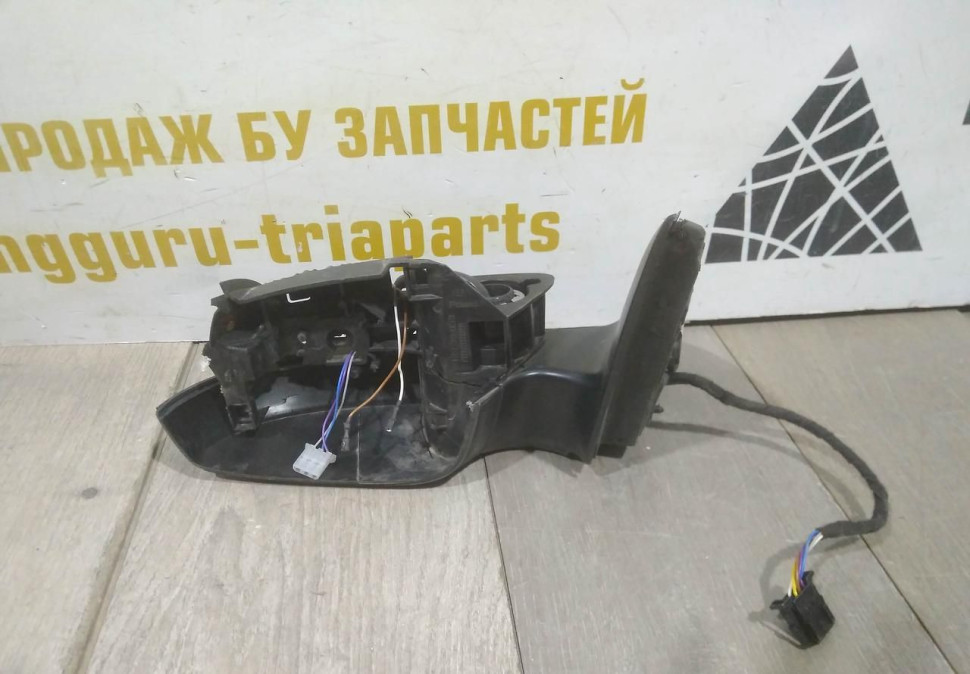 Корпус зеркала левый 6 пин бу Skoda Rapid рестайлинг OEM 5JB857501J