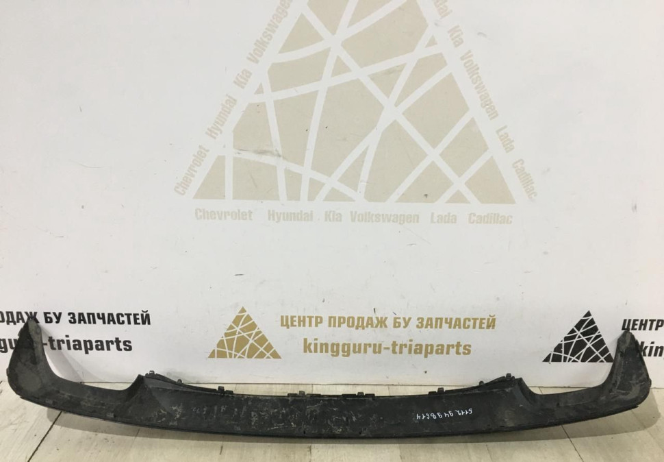 Накладка спойлер заднего бампера BMW 5 G30 рестайлинг OEM 51129498614