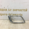 Молдинг переднего бампера левый Renault Sandero Stepway 2 рестайлинг OEM 261A35139R