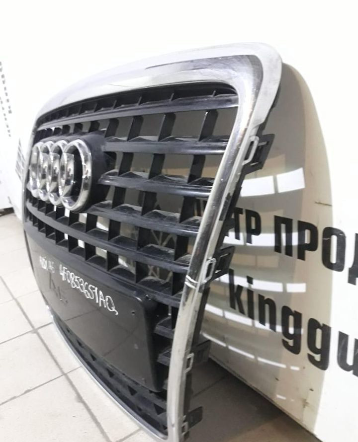 Решетка радиатора Audi A6 C6 oem 4F0853651AQ (скл-3) Решетка радиатора Audi A6 C6 oem 4F0853651AQ (скл-3)